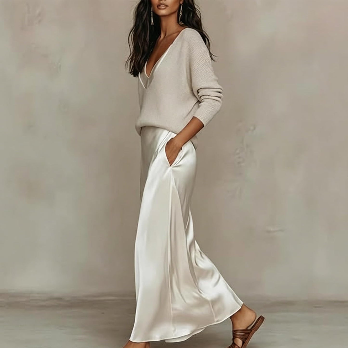 Ensemble Satin Élégant