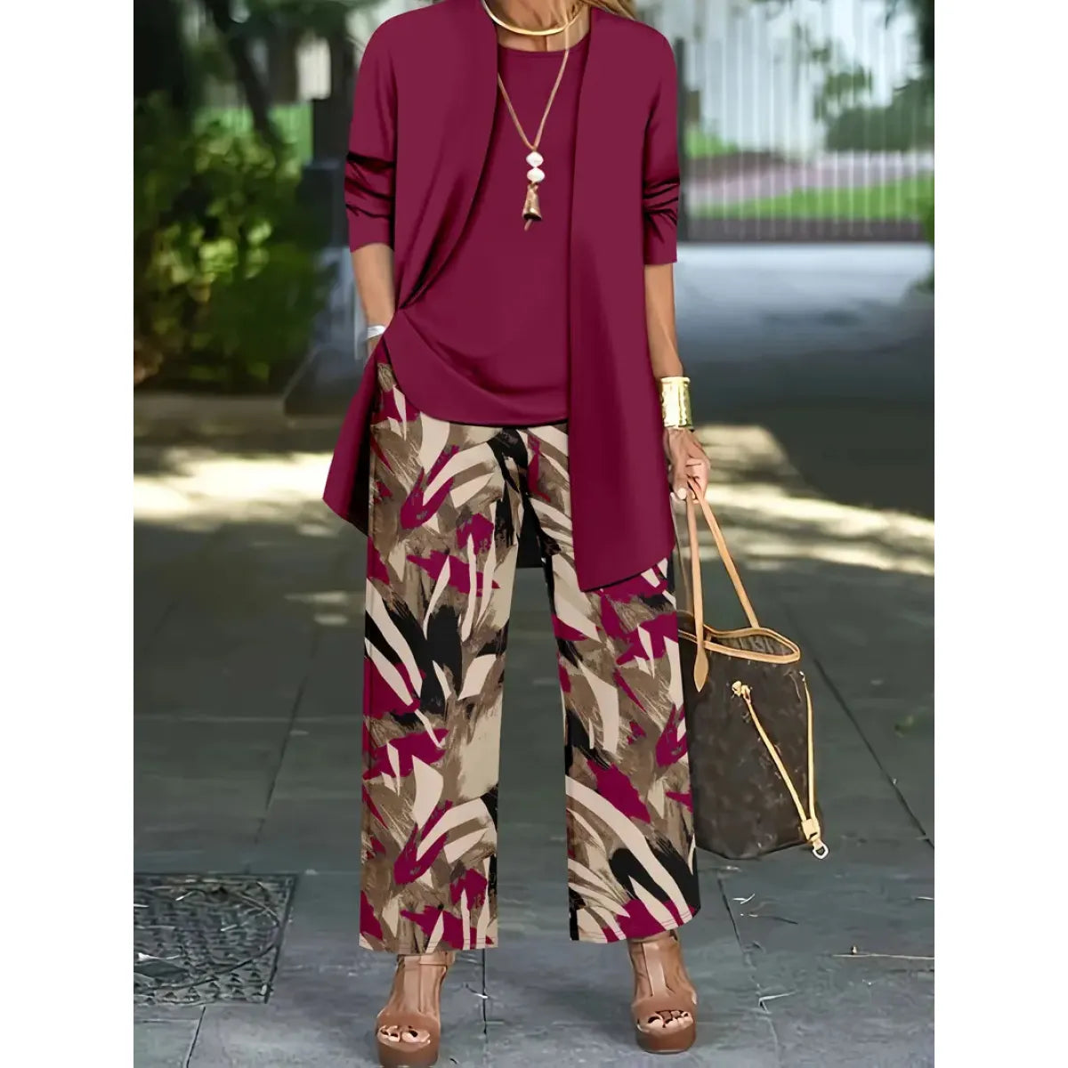 Casual Coat Vest Pants Three-piece Suit