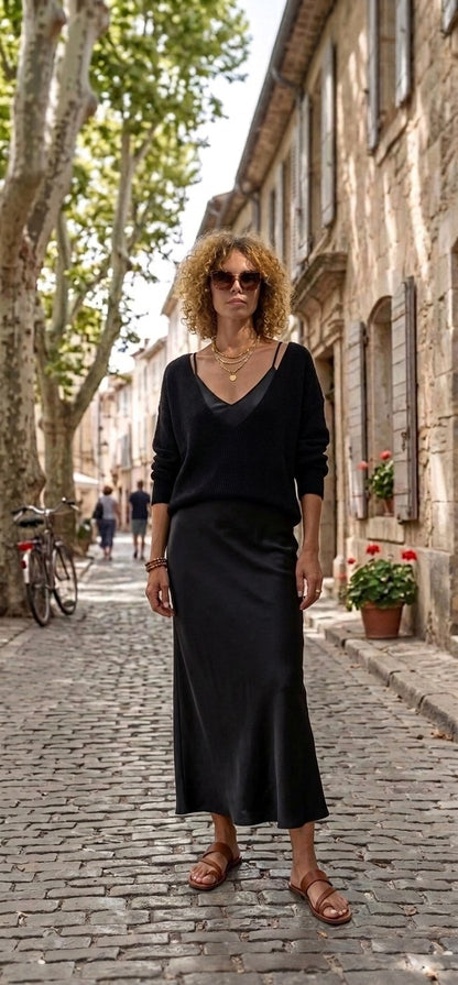 Ensemble Satin Élégant
