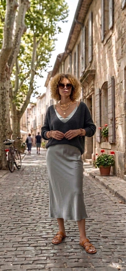 Ensemble Satin Élégant