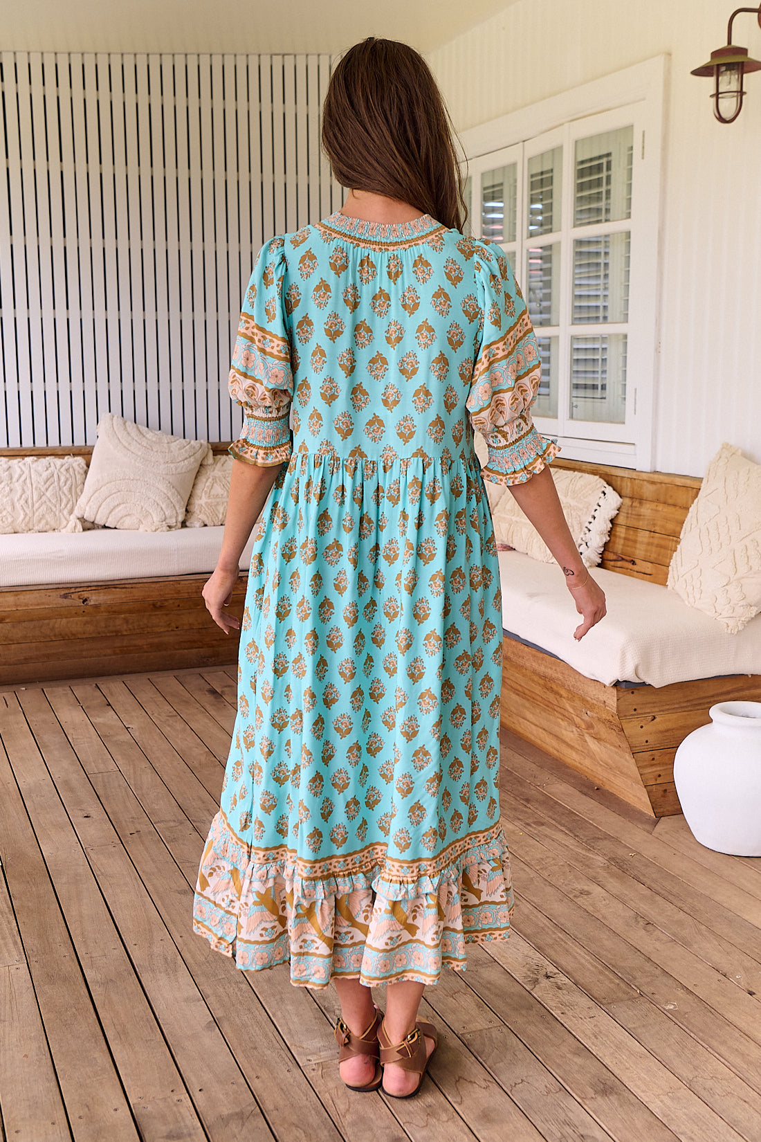 Robe Bohème Imprimée