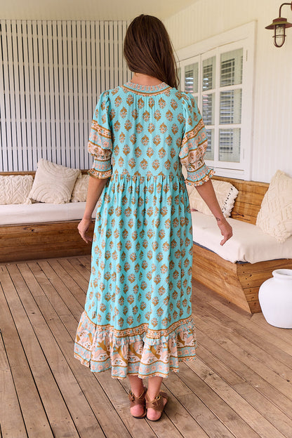 Robe Bohème Imprimée
