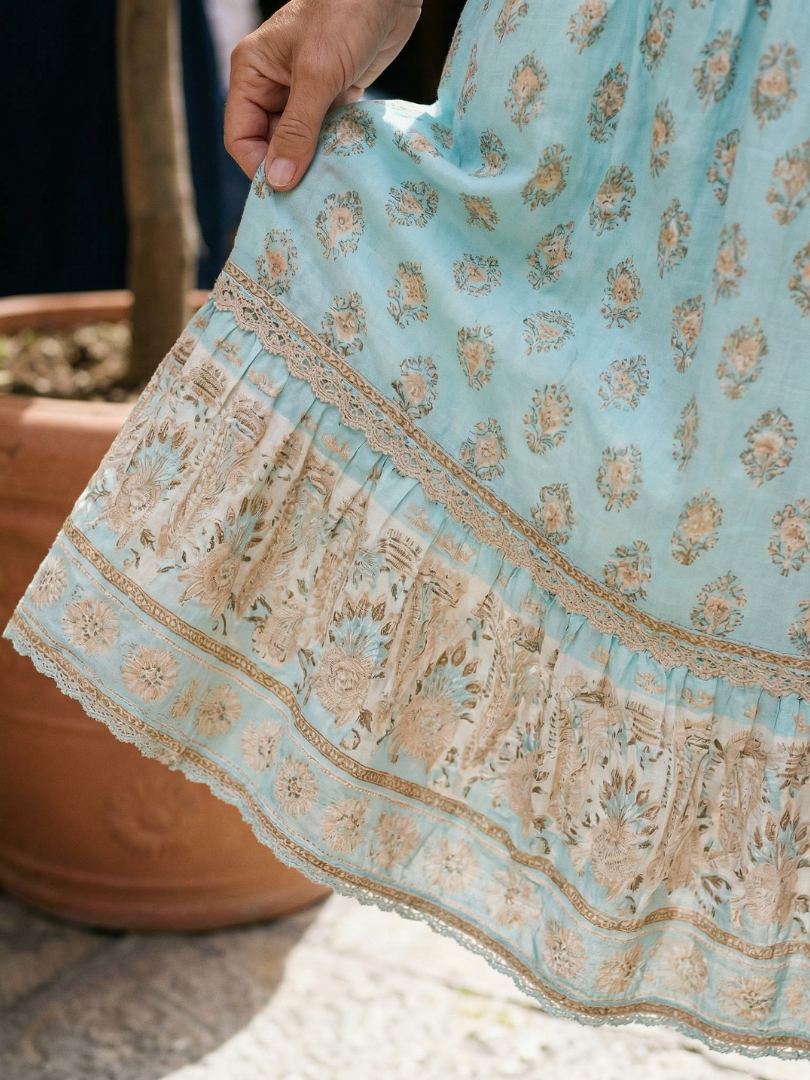 Robe Bohème Imprimée