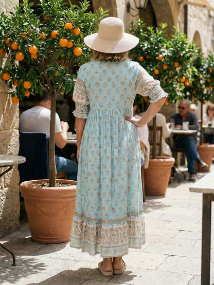 Robe Bohème Imprimée