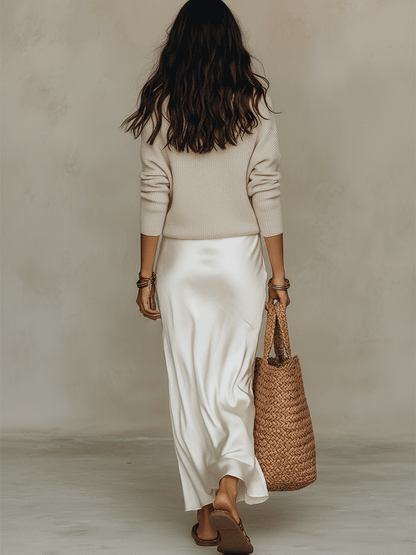 Ensemble Satin Élégant