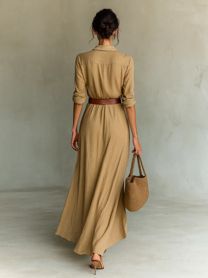 Robe Élégante Ceinturée