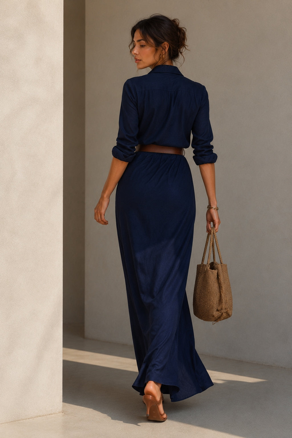 Robe Élégante Ceinturée