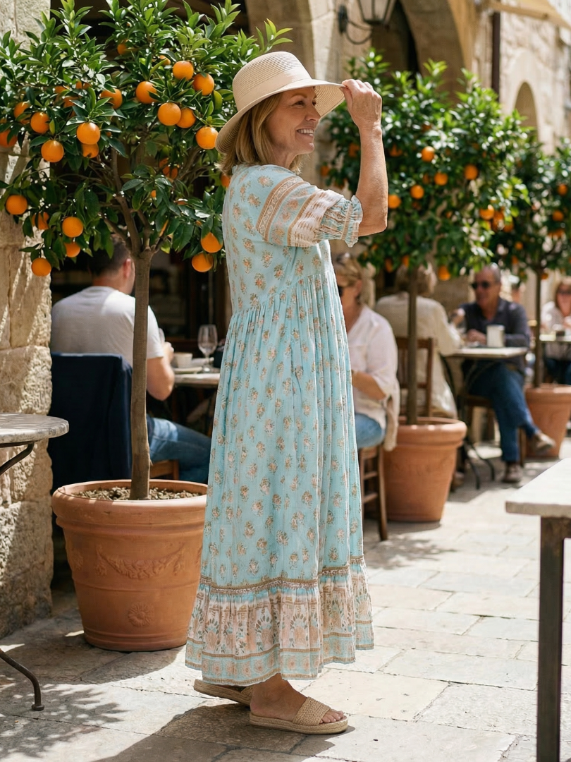 Robe Bohème Imprimée