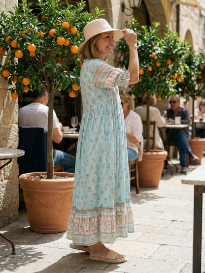 Robe Bohème Imprimée