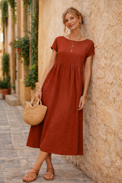 Robe Midi Coton Doux
