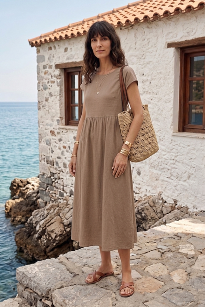 Robe Midi Coton Doux