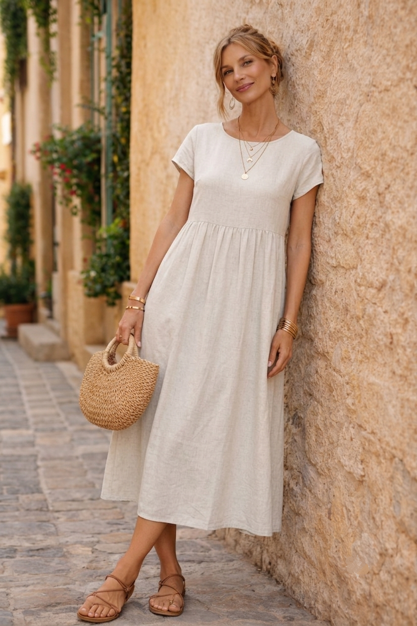 Robe Midi Coton Doux