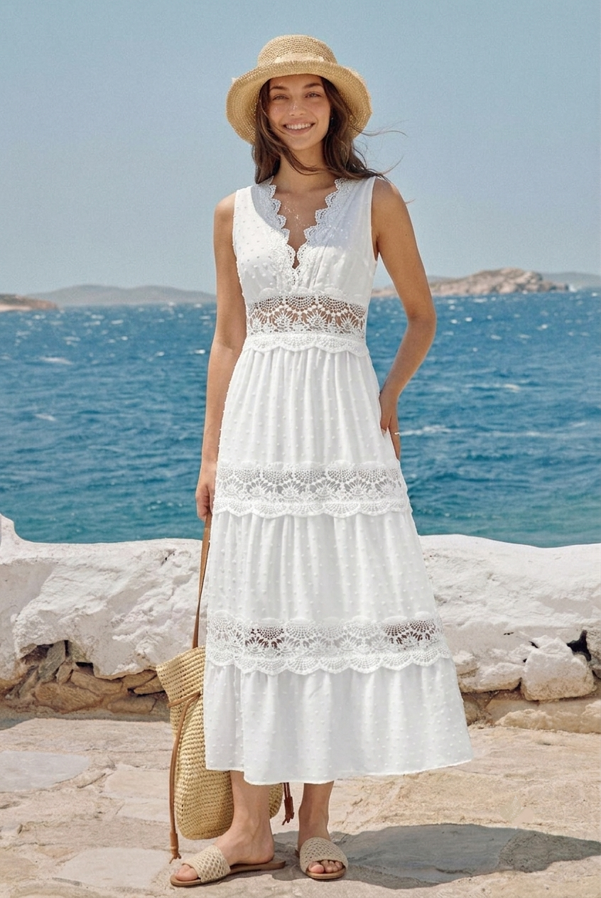 Robe Dentelle Bohème