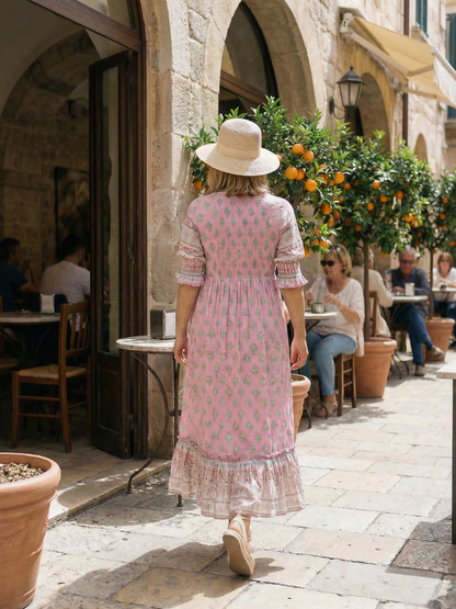 Robe Bohème Imprimée
