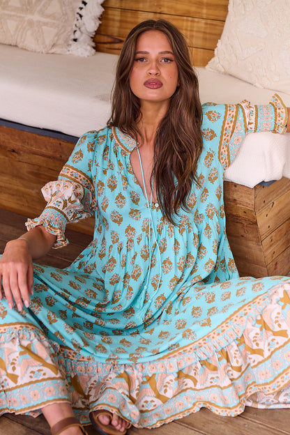 Robe Bohème Imprimée