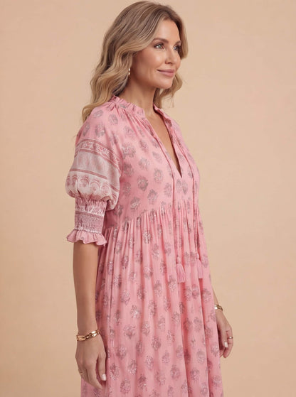 Robe Bohème Imprimée