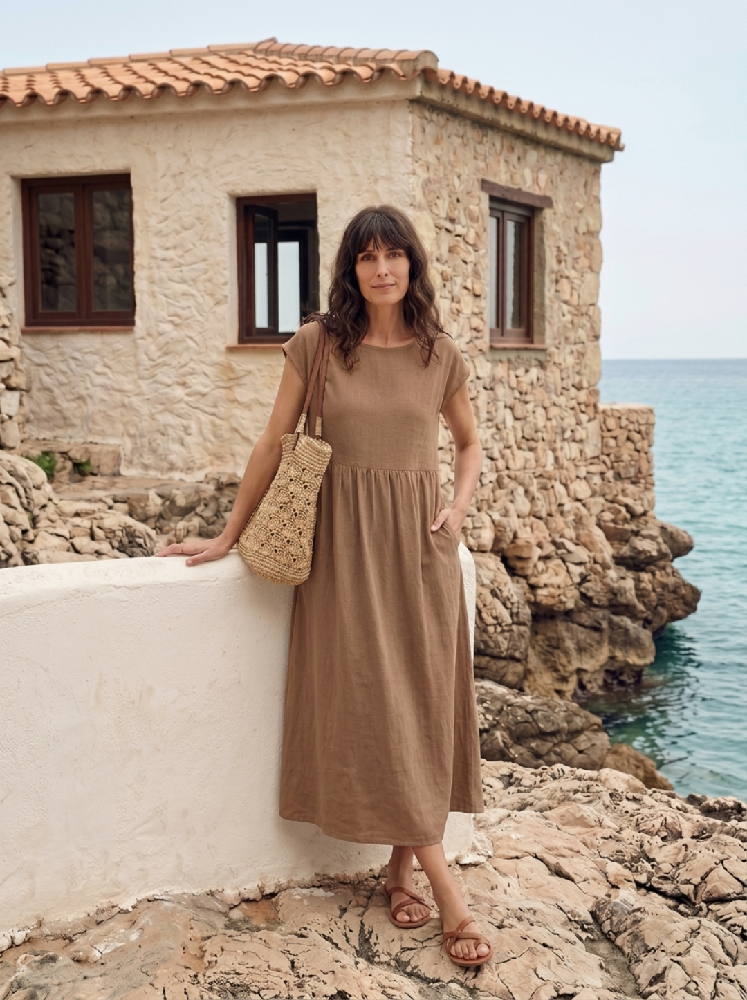 Robe Midi Coton Doux