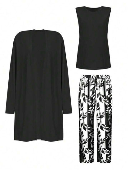 Ensemble Fleuri Trois Pièces
