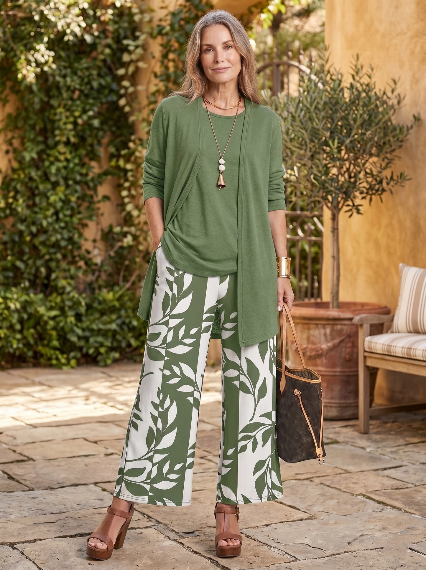Ensemble Fleuri Trois Pièces